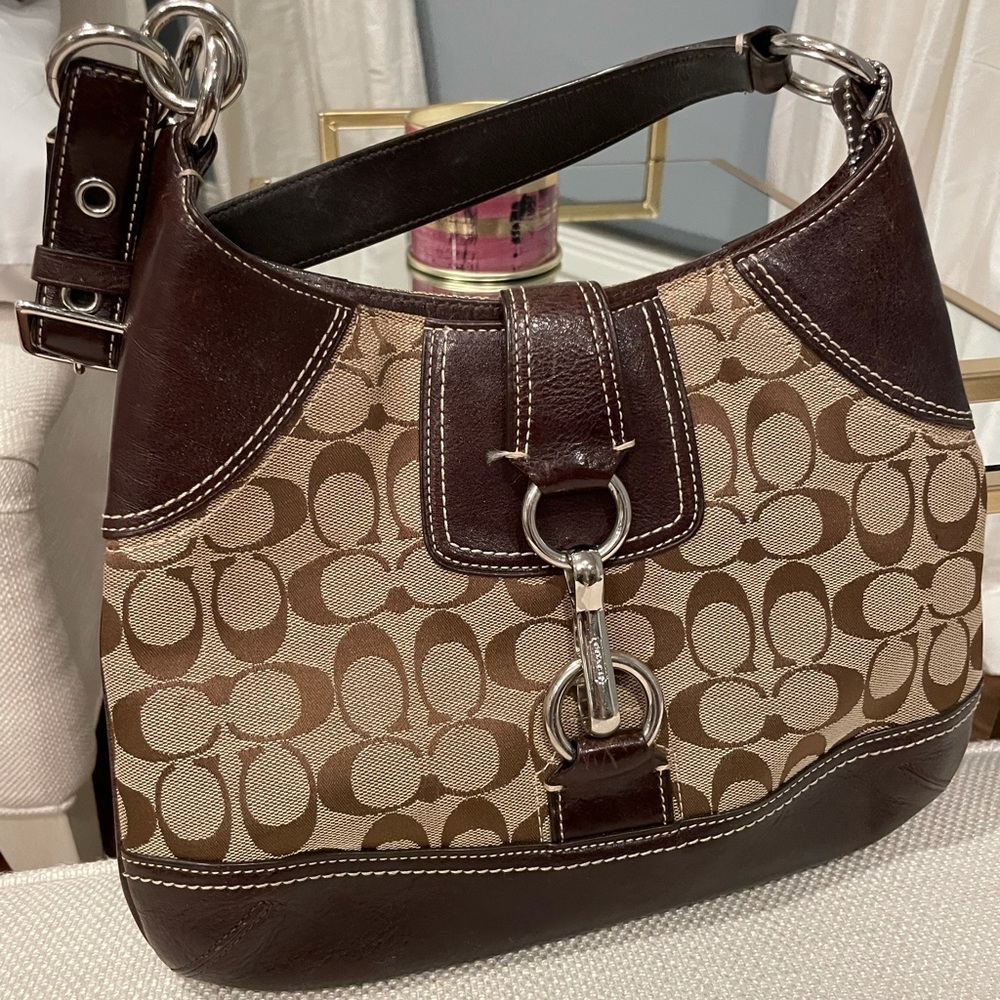 Coach signature Hobo purse